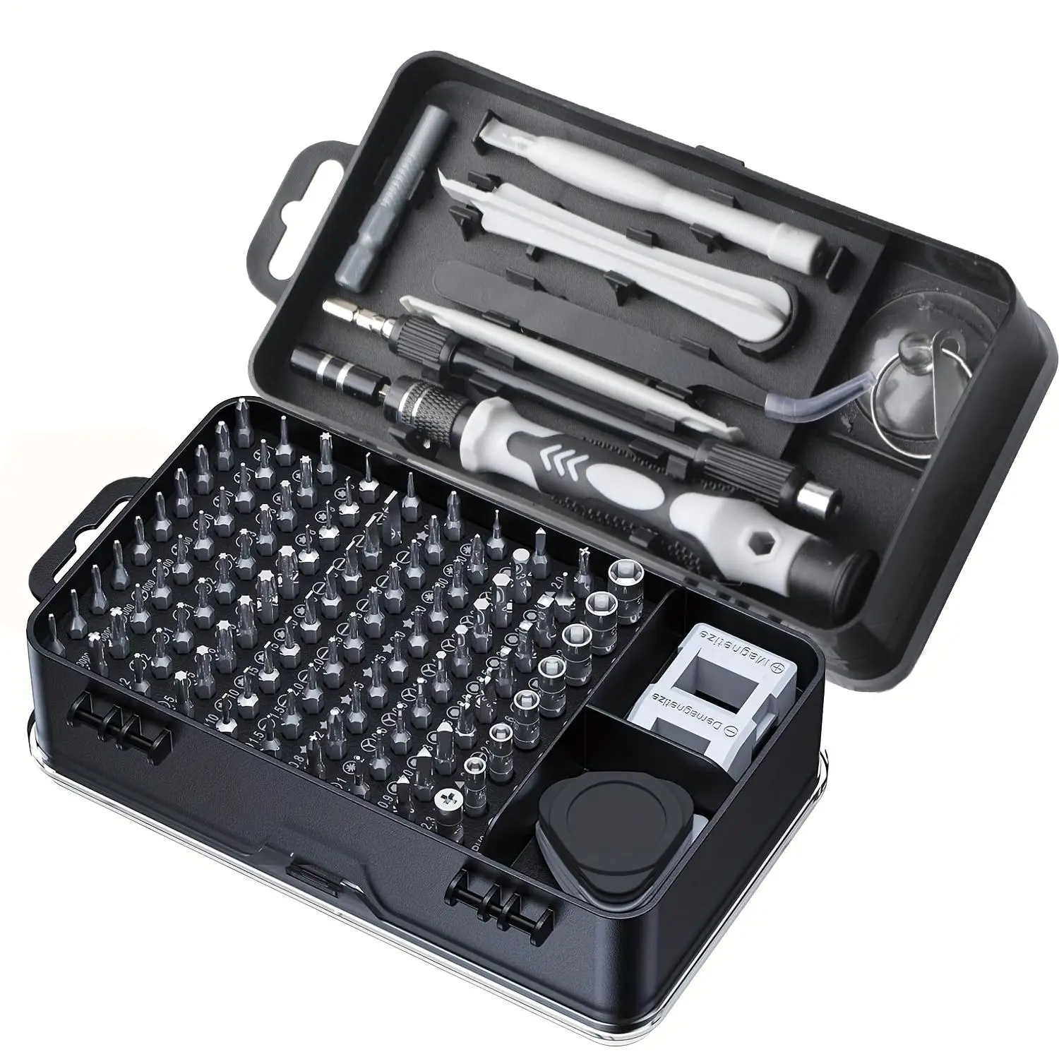 115-in-1 Precision Screwdriver Set, Magnetic Repair Tool Kit, Anti-slip Portable Tool Kit, Professional Screwdriver Tool Kit for Mobile Phone, Compute