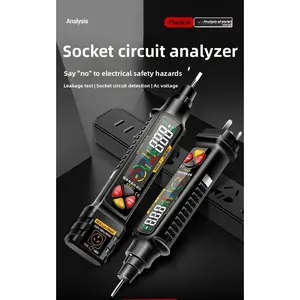 Intelligent tester pen induction pen electrical socket tester leakage detection voltage check line on-off tester pen
