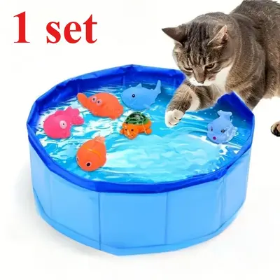 Cat Pool with Fish TikTok Shop