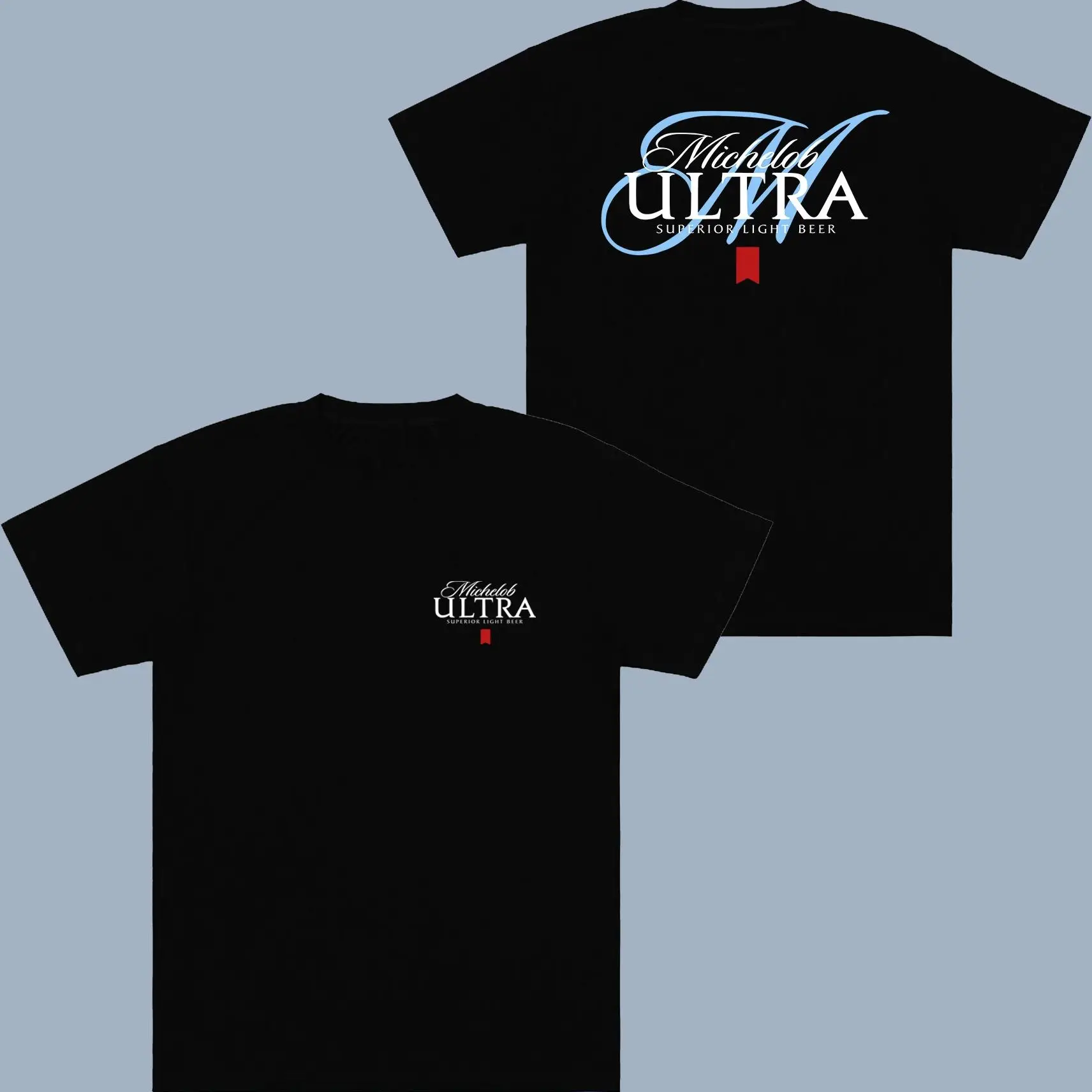 Michelob Ultra Light Beer T-shirt - 2 Side - All-inclusive Styles - Choose Your Style - Size Inclusivity - Wide Color Selection - Modern Fit