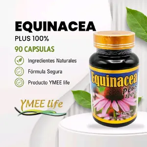 Echinacea Plus 100% Natural Herbal Nutrition Blend Botanical Capsules Vitamins Supplements - 90 Immunity Vitamins Supplements Capsules