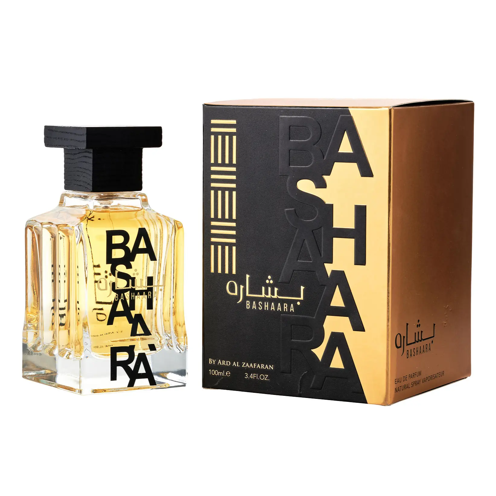 Ard Al Zaafaran Bashaara for Unisex Eau de Parfum Spray, 3.4 Ounce