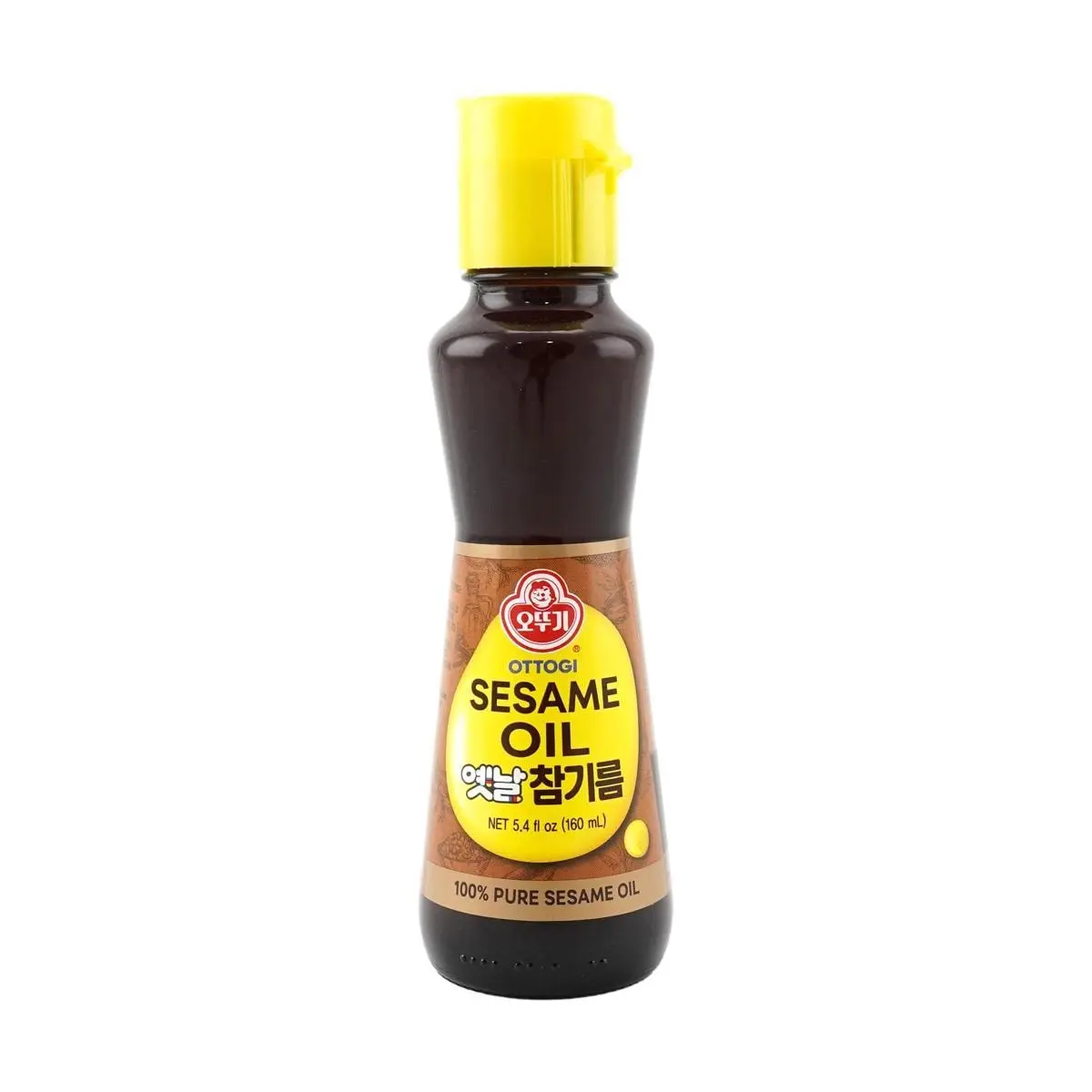 OTTOGI 100% Pure Sesame Oil 160ml - Authentic Korean Cooking Essential for Bibimbap, Gimbap, Salads & More