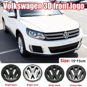 Abs Material Car Grille Emblem Sticker, Fits Volkswagen Magotan B6 07-11, Automotive Accessories, Front Grill Logo Decal