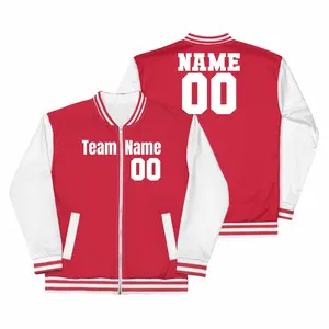 Personalized Kids Bomber Varsity Jacket – Custom Football Top with Name & Number