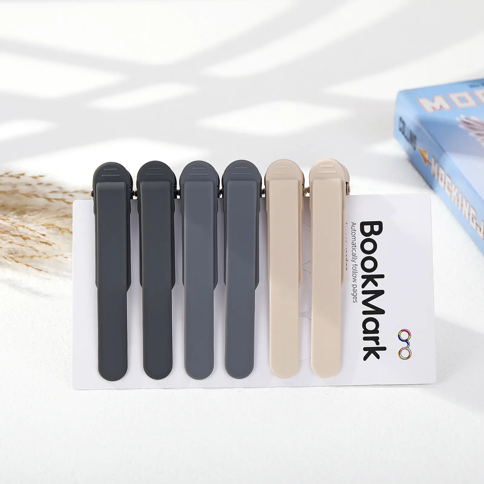 3 Pack Automatic Bookmarks, Silicone Bookmarks for Reading Women, Men, Kids, Book Lovers, Cute and Unique Bookmarks for Reading, Reading Accessories Gifts, Gifts for Book Lovers christmas 2024 ornaments glass cleaner