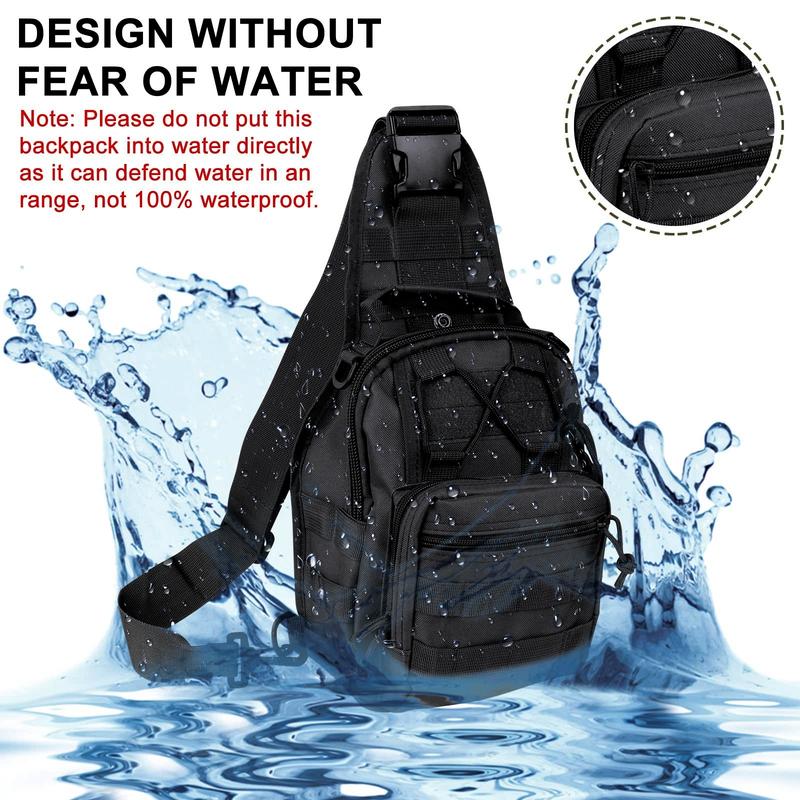 Outdoor Tactical Bag Backpack, Military Sport Bag Pack Cross-body Molle Sling Shoulder Backpack Tactical Bag for Every Day Carry FathersDayGift TikTokShopJumpstartSale Outdoor Tactical Bag Backpack, Military Sport Bag Pack Cross-body Molle Sling Shoulder Backpack Tactical Bag for Every Day Carry FathersDayGift TikTokShopJumpstartSale