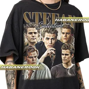 Limited Stefan Salvatore Vintage T-Shirt, Gift For Women and Man Unisex T-Shirt