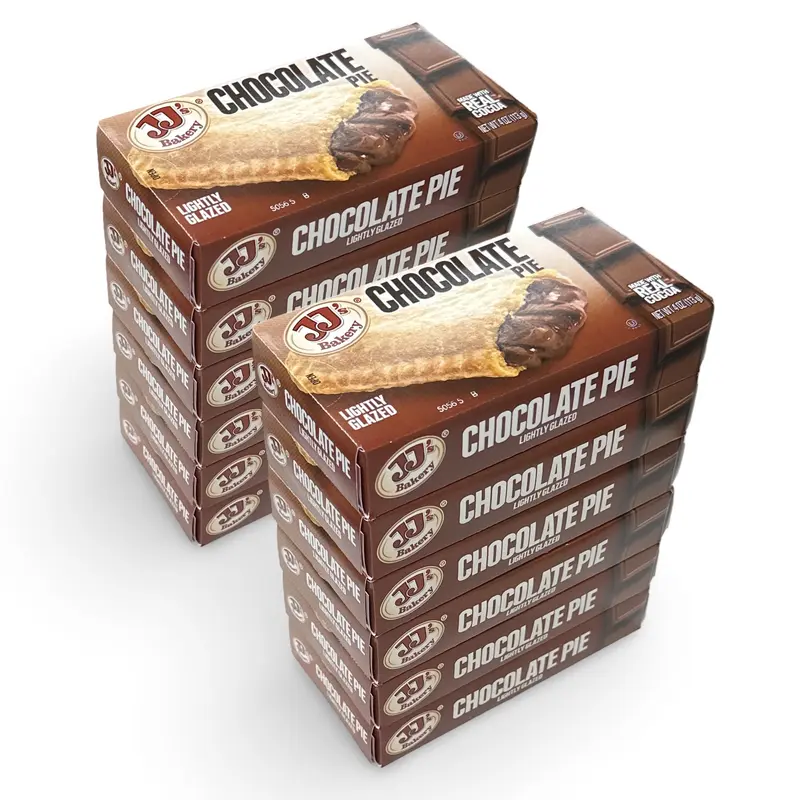 JJ's Bakery Chocolate Pie -- 12 per case.