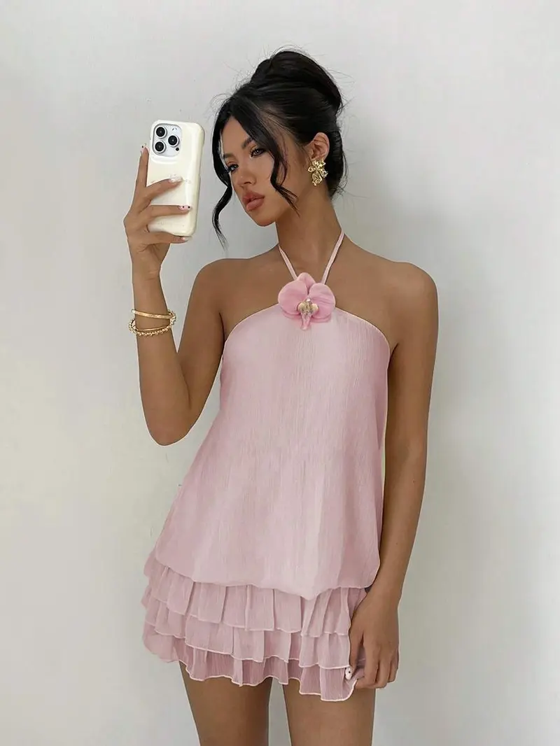 ramie strapless mini dress dusty pink - TikTok Shop ramie strapless mini dress dusty pink - TikTok Shop