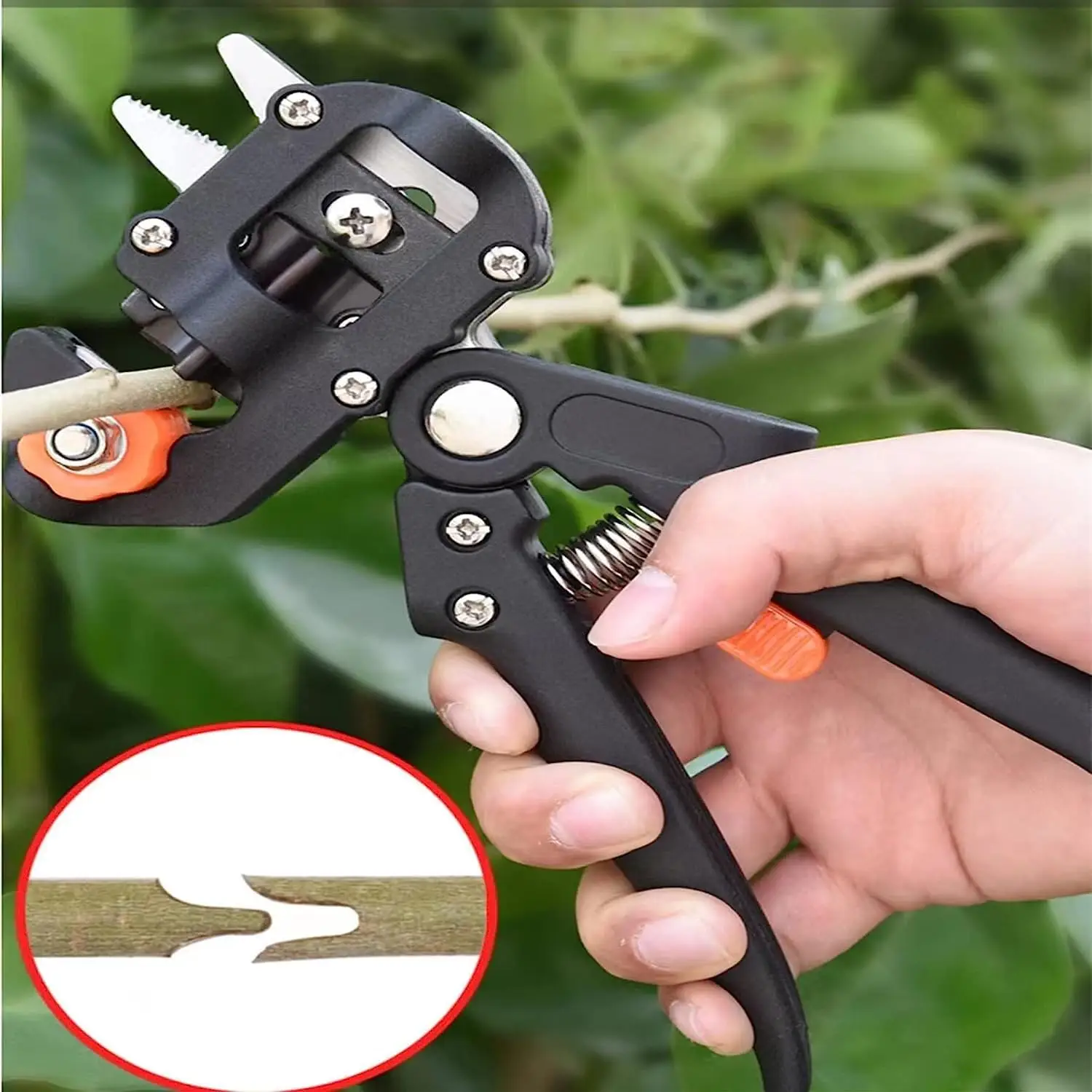 Garden Grafting Tool, Professional Pruning Grafting Cutting Tool, Portable Hand Tools for Garden Fruit Tree Pruning & Grafting