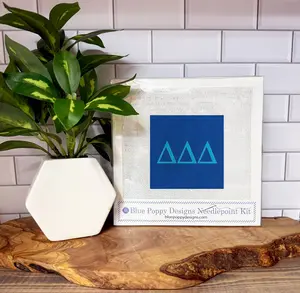 Delta Delta Delta Needlepoint Kit