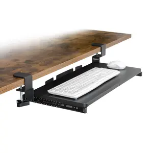 Clamp-on Keyboard Tray 24" x 11" Clamp-on Keyboard Tray 24" x 11"