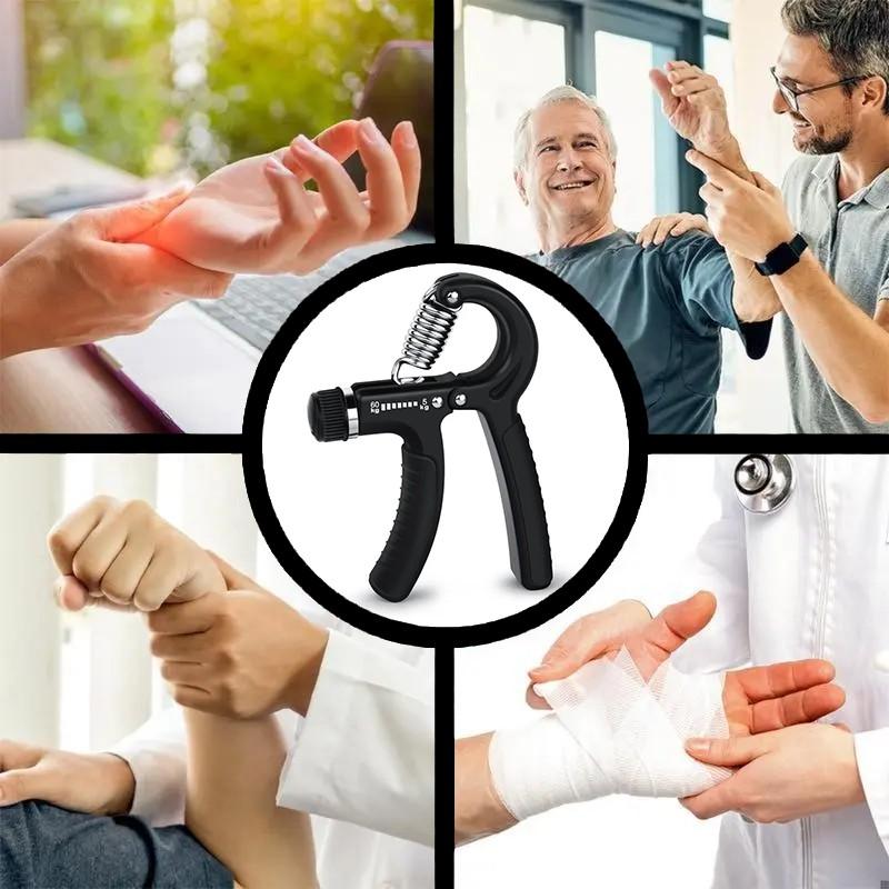 Heavy Duty 60kg Adjustable Grip Strengthener Kit, Forearm Muscle Trainer for Home Gym, Fitness Equipment for Athletes & Romantic Valentine’s Day Gift
