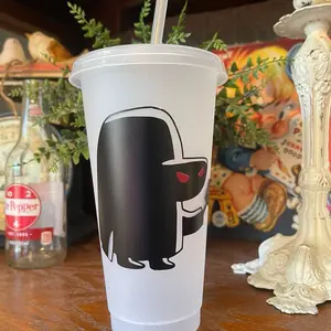 The Hash-Slinging Slasher cold cup- SpongeBob