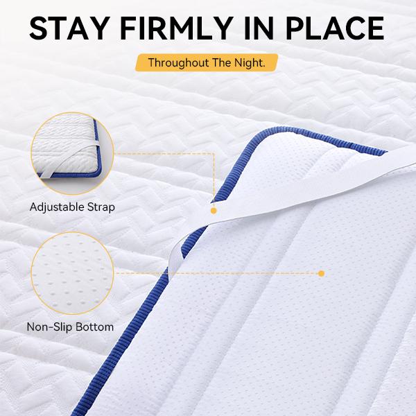 Energy mattress，Deep Sleep Mattress, Memory Foam, Glass Fiber Free, CertiPUR US & OEKO-TEX Certified，Effectively improve sleep quality and alleviate nighttime pain