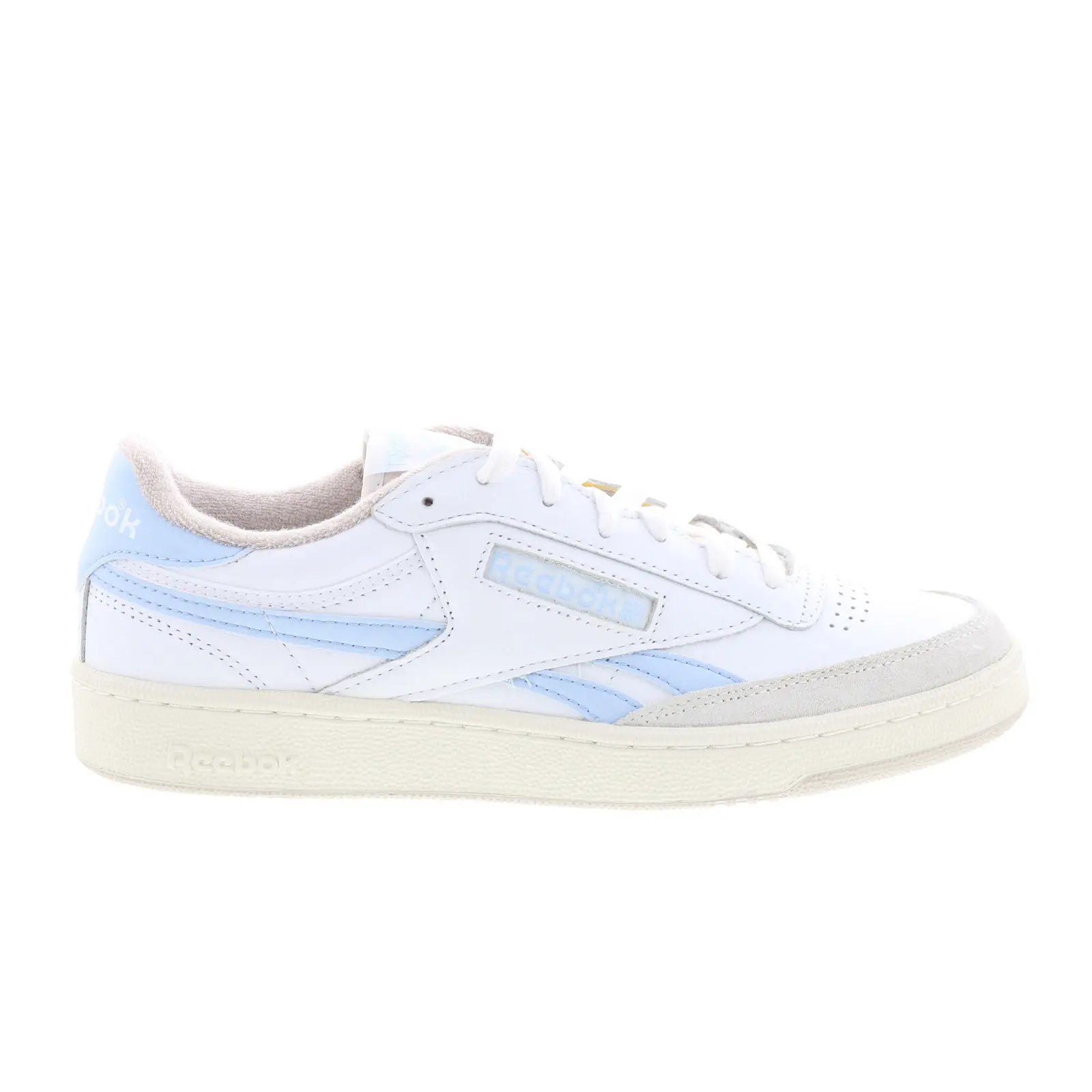 Reebok Club C Revenge Vintage Mens White Leather Lifestyle Sneakers Shoes
