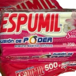 Espumil Fusion de Poder Laundry Bar Soap with Fabric Softener Added 350g Removes Stains Effectively
