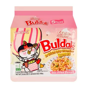 Samyang Buldak Creamy Carbonara Stir-Fried Ramen - [5 Pack]