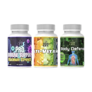 Gain Life Trio Multi Vitamin Body Defense & Pro Immune Support Dietary Supplement
