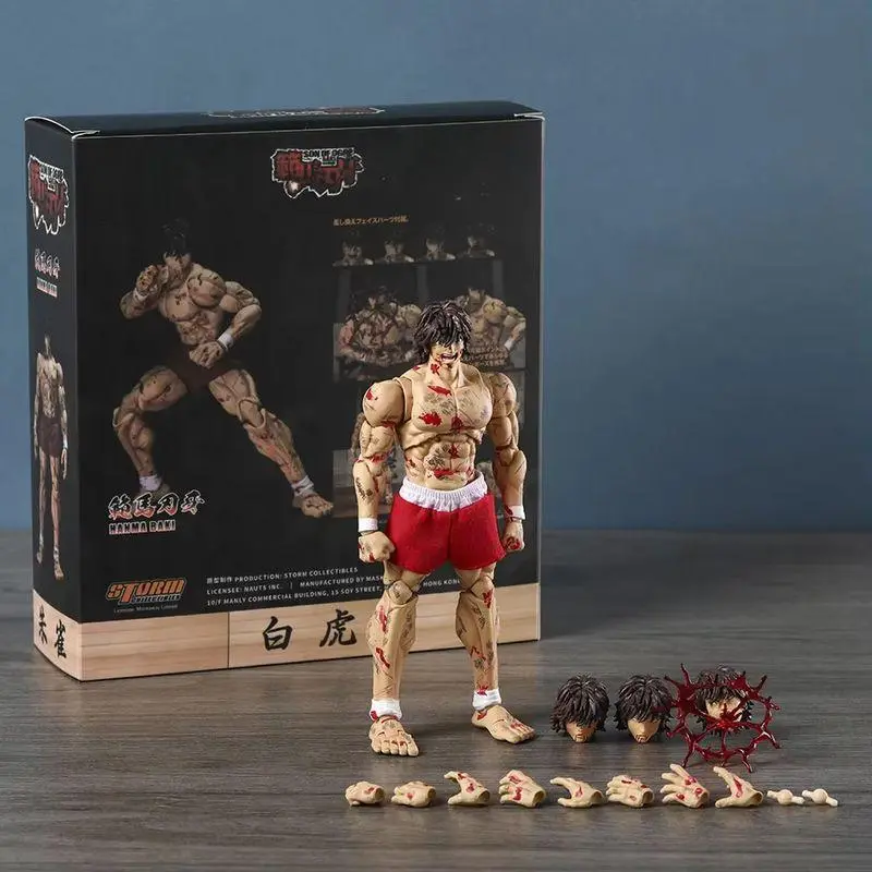 1/12 Son Of Ogre Baki Hanma Baki Venue Exclusive Version Action Figures Desktop Ornament Doll Boy Toy Surprise Gift Collectible