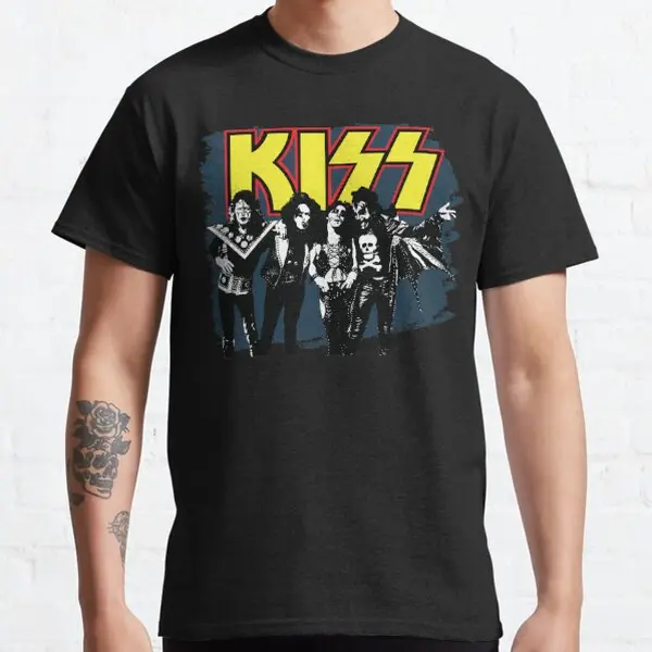 KISS Band - 74 Central Park Stroll Vintage, Retro Classic T-Shirt