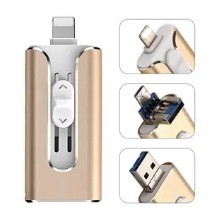 Flash Drive for Type-C & Android OTG, USB 3.0 Memory Stick, 4-In-1 Ultra-Fast Photo Stick, 128GB-1tb, External Storage for Phones & Computers