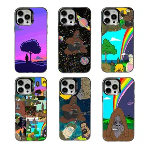 Y-The B1g Lez Sh0w Sassy the Sasquatch Trippy Space Phone Case,Having good protective properties,for iPhone 16 15 14 13 12 11 17Pro Max,for Samsung S25 S24 S23 S22 Ultra,Protective Cover