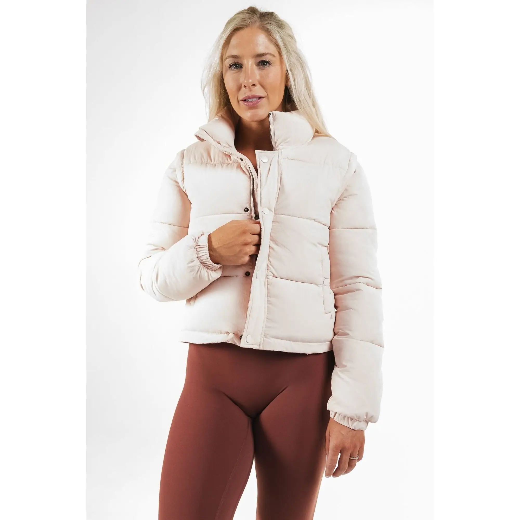 Vitality Vitality Convertible Puffer - Pearl