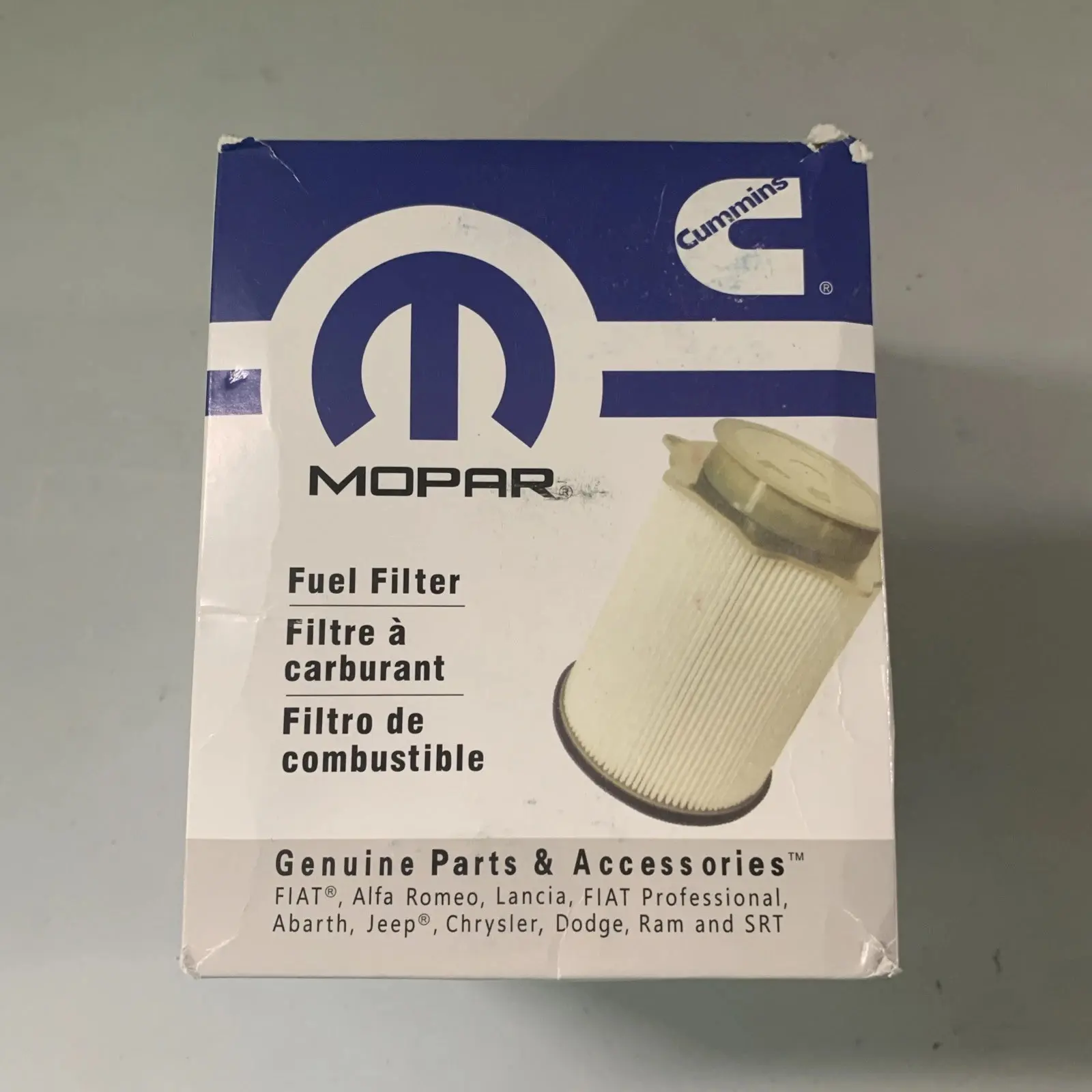 Mopar Fuel Filter MO291 Engine Turbo Diesel 68157291AA For Ram 6.7L Cummins