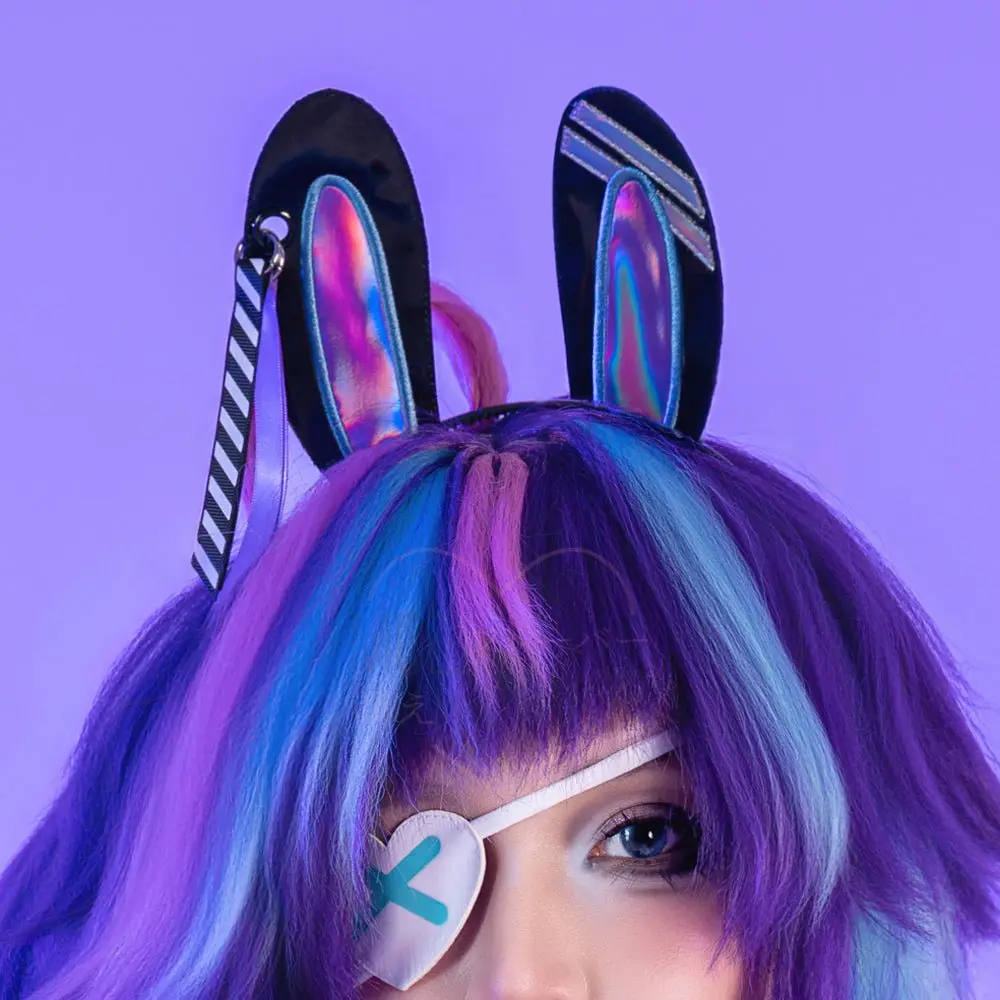Projekt Melody Cyber Girl Headband Accessory Costume Projekt Melody Cyber Girl Headband Accessory Costume