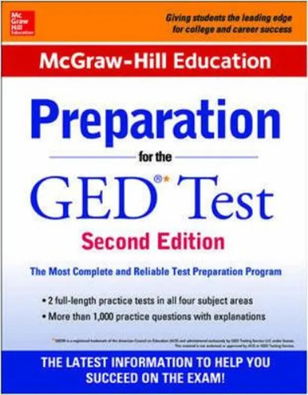 USED-McGraw-Hill Education Preparation for the GED Test 2nd Edition by McGraw Hill Editors (Paperback)