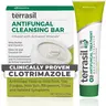 Terrasil Antifungal Treatment (2-Product Kit 14g Tube + 75g Soap bar) Antifungal Cream with Clotrimazole and Natural Ingredients, Relief for Ringworm, Jock Itch, Athletes Foot, Fungal Yeast Infection