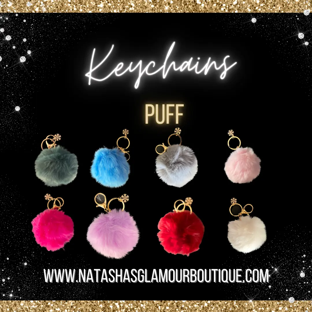Puff Keychains
