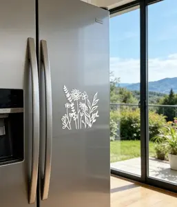 Beautiful And Cute Flower Pattern Car Sticker, Car Door Window Decal, Universal Car Exterior DecorationAccessories