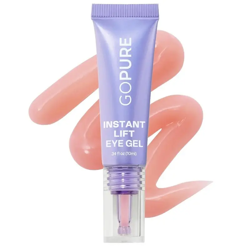 NEW!GOPURE Instant Lift Eye Gel - For the look of Puffiness & Bags, Wrinkles, Fine Lines and Dark Circles, Anti Aging Skin Care for Men & Women with Collagen Targeting Biotech Under Eye Brightener