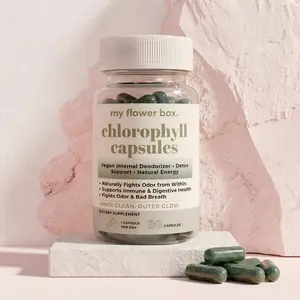 My Flower Box Chlorophyll Capsules – Body Odor & Feminine Detox Support