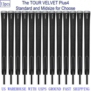 TOUR Velvet Plus4 Golf Grip 13Pcs - Grip Tension Reduce for Golf Clubs, High-Quality Grip for Enhanced Performance