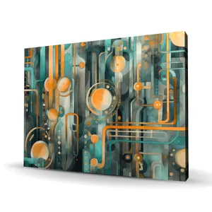 212 MAIN Astrological Machinery Art Print - 36x48 in. White Poster & Print, Artistic Home Decor, Post Ideas, Conscious Sales C1RC3648BD5RF7