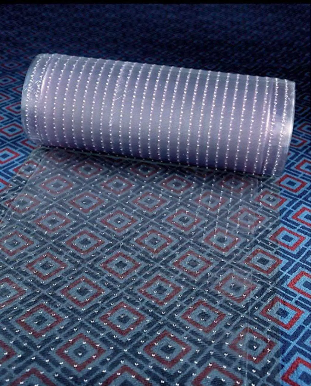 Clear Plastic Runner Rug and Carpet Protector mat Multi-Grip (26in X 144in)
