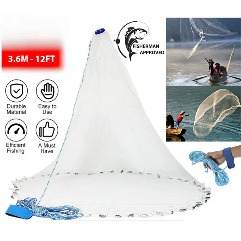 commercial fishing net size Dr.Fish Replacement Silicone Nets 6 Sizes how big are commercial fishing