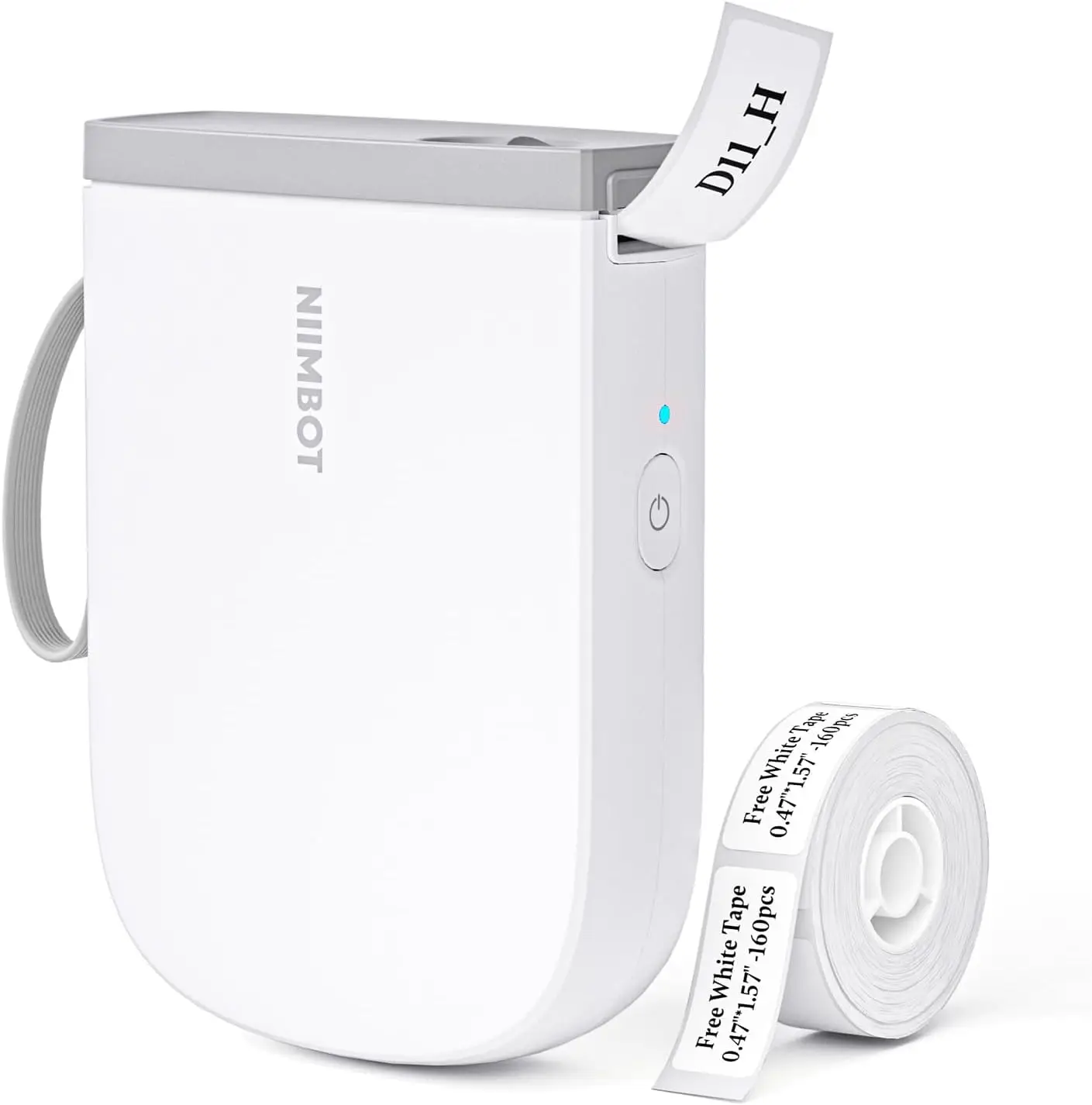 Niimbot D11-H Label Maker with Tape, Portable Wireless Connection Label Printer, Multiple Templates for Office and Home Organization Printing Machine