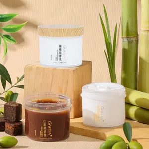 GraSPA Brown Sugar Body Scrub 200g -Moisturizing & Exfoliating for Body, Face,Hands,and Feet -Gentle for Sensitive Skin | Exfoliating for Cellulite and StretchMarks, KP Bump Eraser, Strawberry Legs,UnderarmlGreen Tea & Shea Butter |Safefor pregnancy &