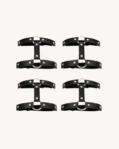 So Intense O-Ring 2-Pair Set Leg Garters