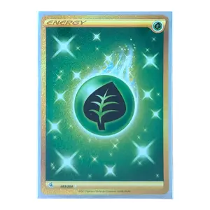 Grass Energy (Secret) - SWSH08: Fusion Strike