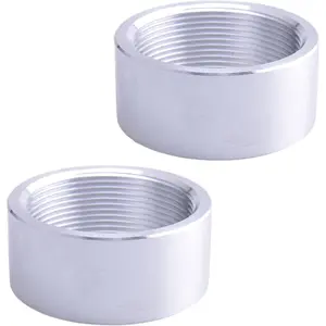 2 Inch NPT Female Thread Weld  Pipe Fitting Bung 2" NPT Female Pipe Coupling 2 count