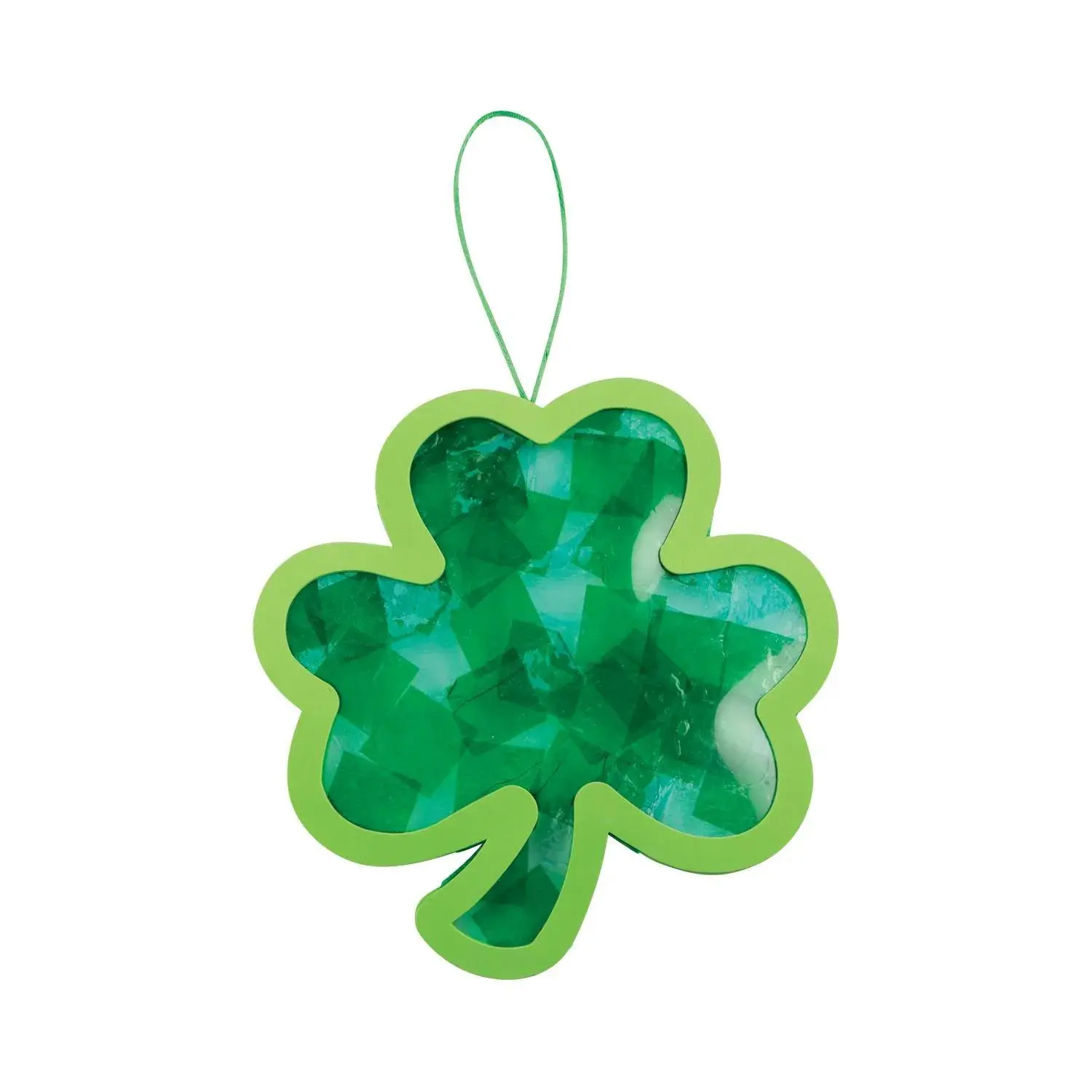 Shamrock Ornament Craft Kit - Craft Kits - 12 Pieces