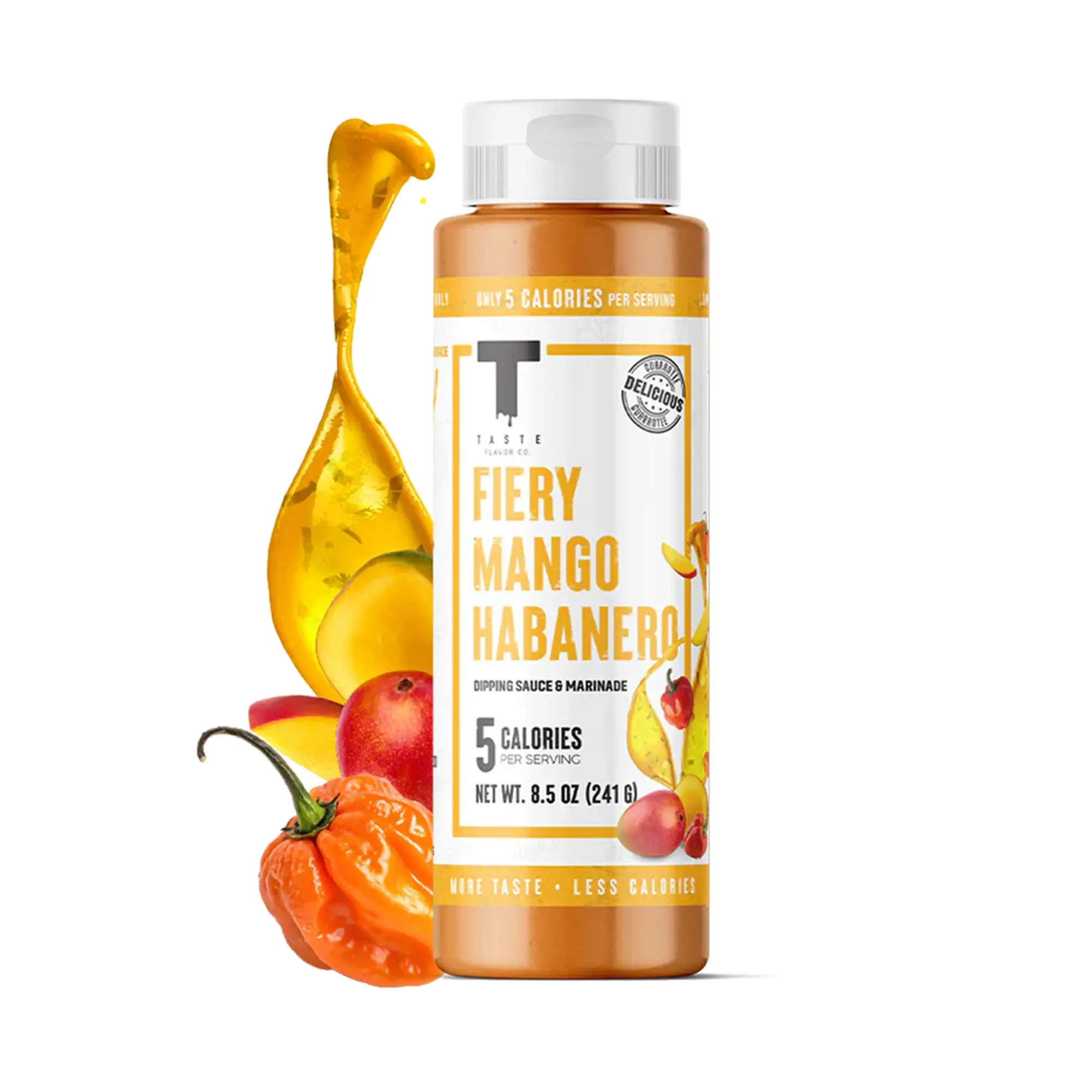 Taste Flavor Co.  Fiery Mango Habanero Sauce
