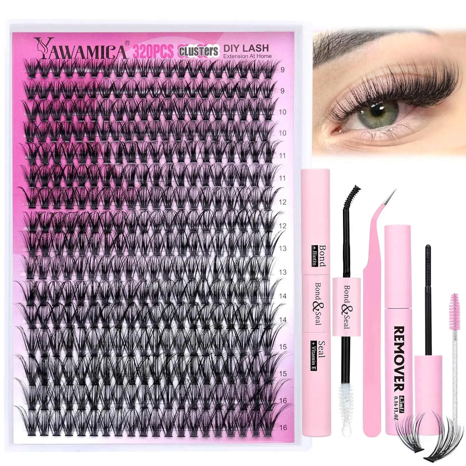 Lash Enhancing Skincare Tool - Apply 10 Mins Before Bed, Wake Up 20 Mins Earlier with Natural-Looking Lashes (Beauty & Personal Care Skincare Accessory)