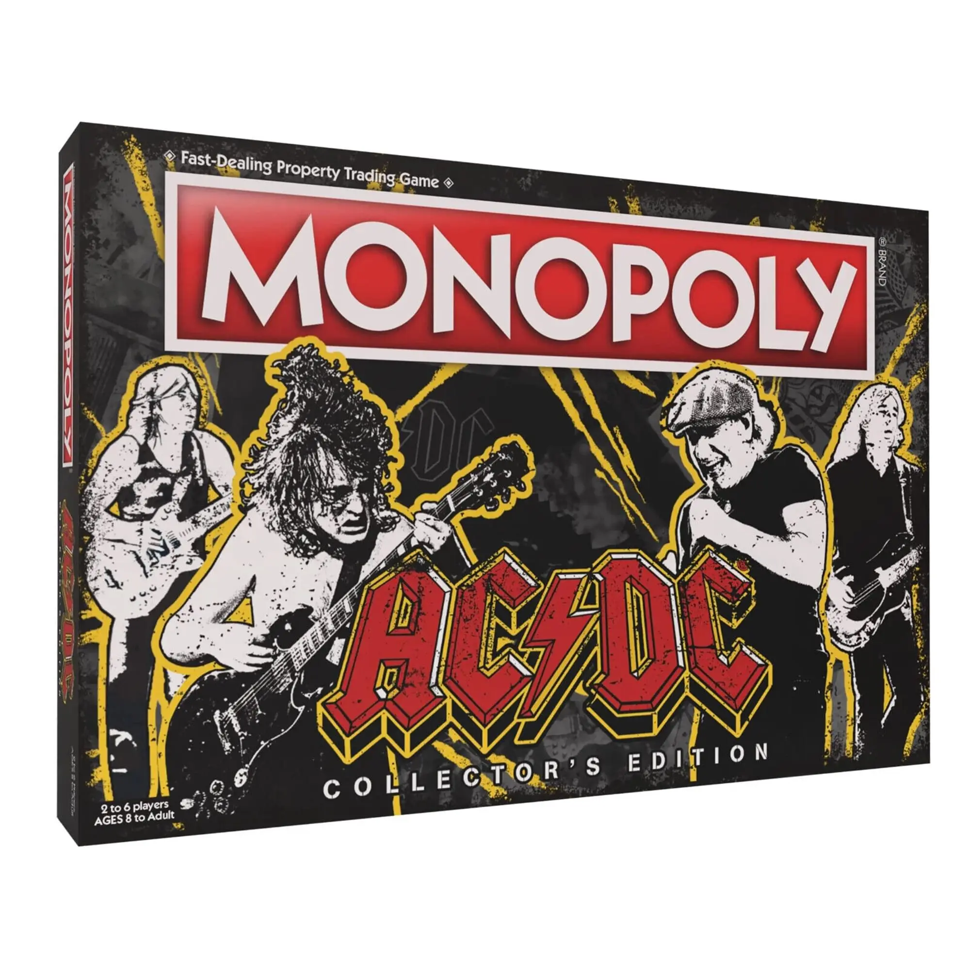 AC/DC Monopoly Board Game, Family Fun Game, Classic Board Games AC/DC Monopoly Board Game, Family Fun Game, Classic Board Games